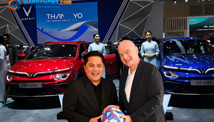 VinFast Mobil Listrik Vietnam Tertarik Jadi Sponsor Timnas Indonesia, Erick Thohir Buka Peluang Kerja Sama