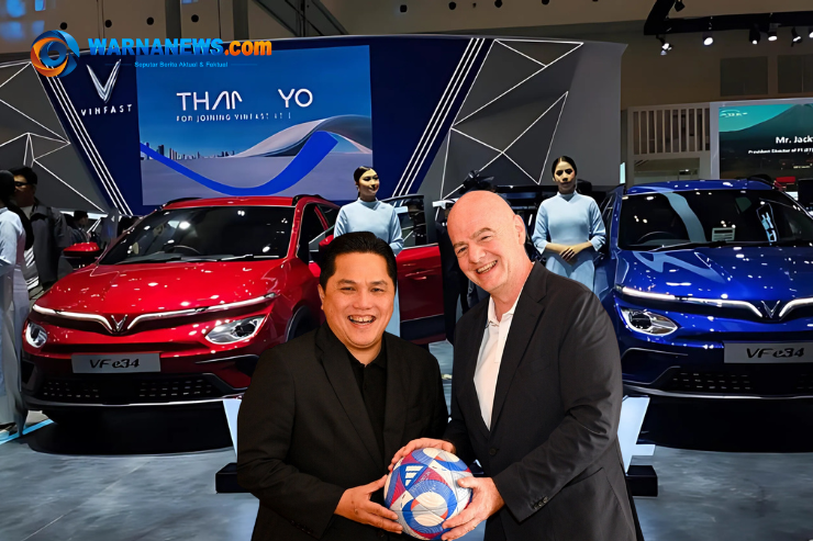 VinFast Mobil Listrik Vietnam Tertarik Jadi Sponsor Timnas Indonesia, Erick Thohir Buka Peluang Kerja Sama