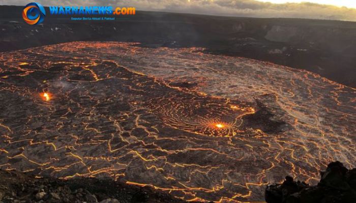 Gunung Berapi Kilauea di Hawaii Kembali Meletus, Pancurkan Lava Mengagumkan