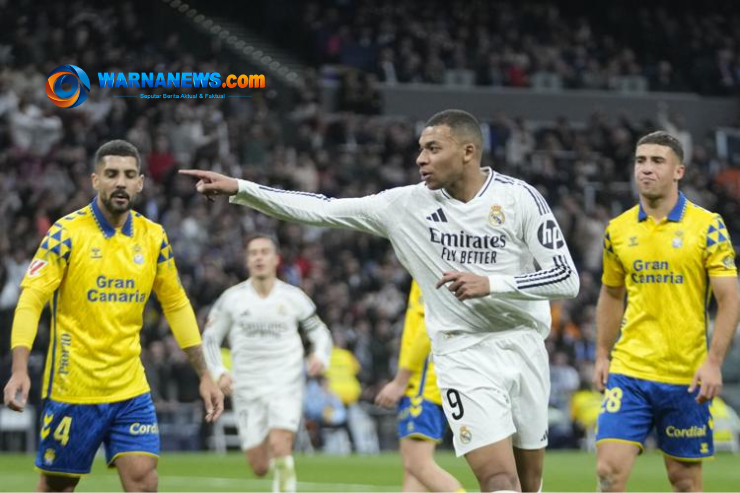 Real Madrid Gilas Las Palmas: Mbappe Semakin Bersinar di Laga Penuh Aksi